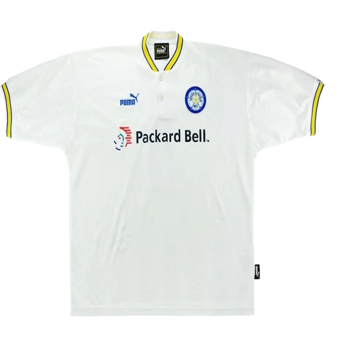 Leeds United 1996/98 Vintage Retro Home Jersey