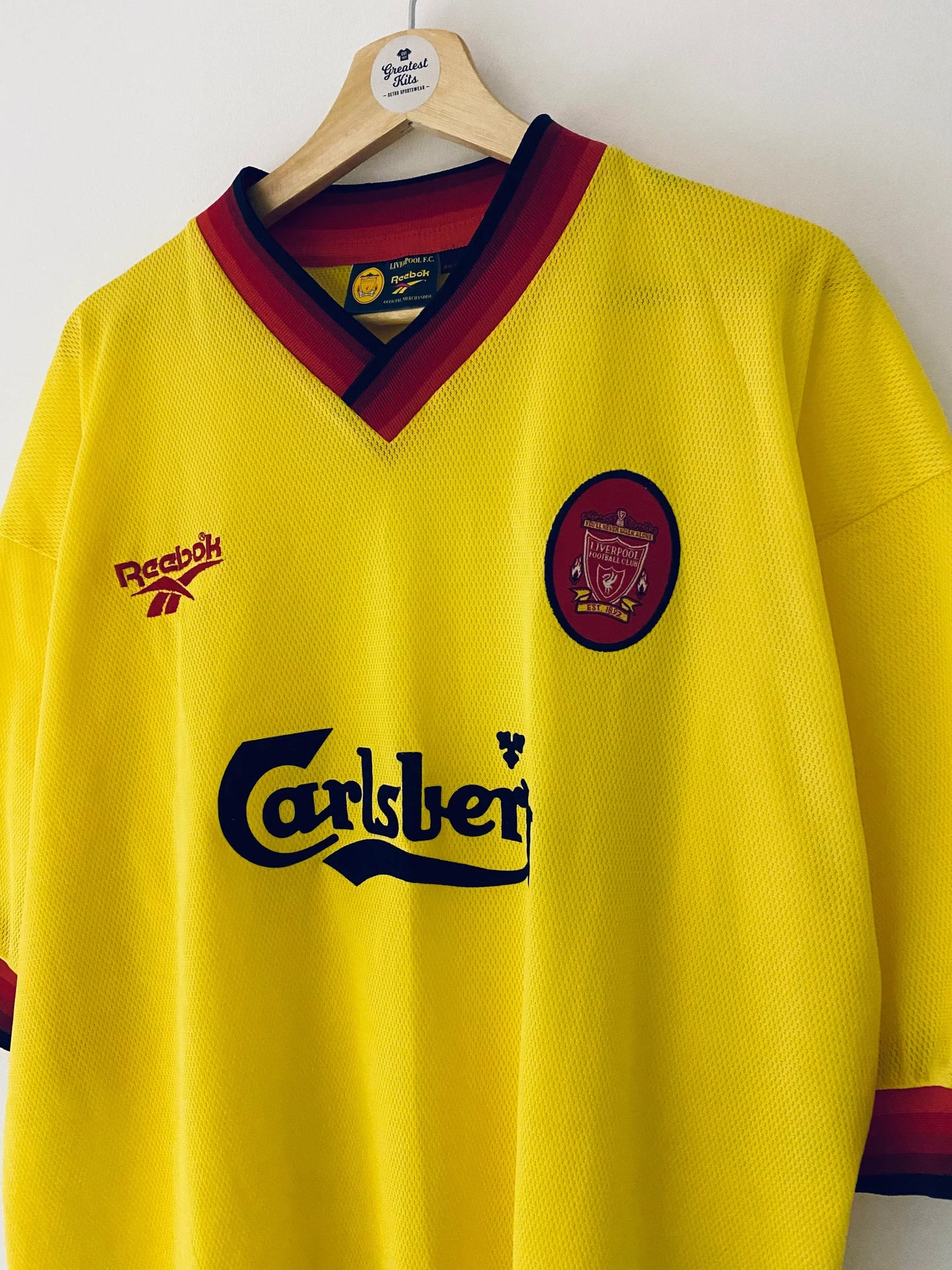 Liverpool 1997/98 Vintage Retro Away Jersey - Concept Kits