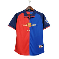 FC Barcelona 1999/2000 Vintage Retro Home Jersey - Concept Kits