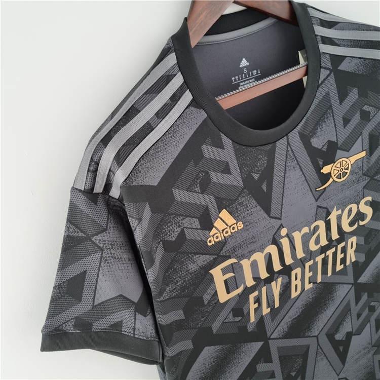 Arsenal Away Vintage Black & Gold Jersey - Concept Kits