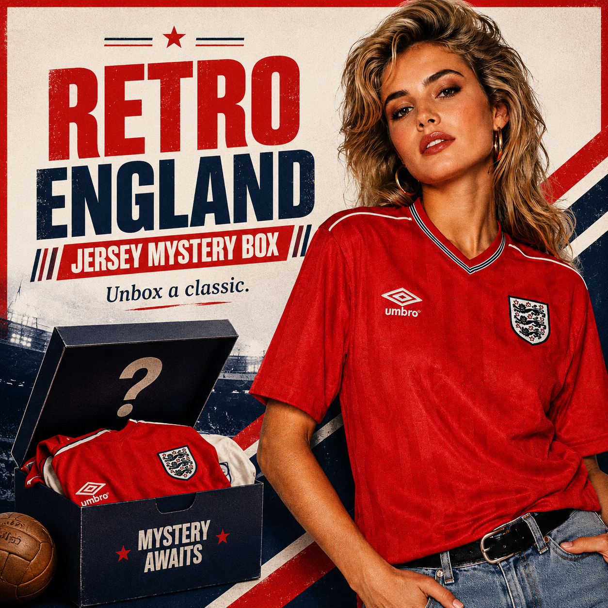 Retro ENGLAND Mystery Box