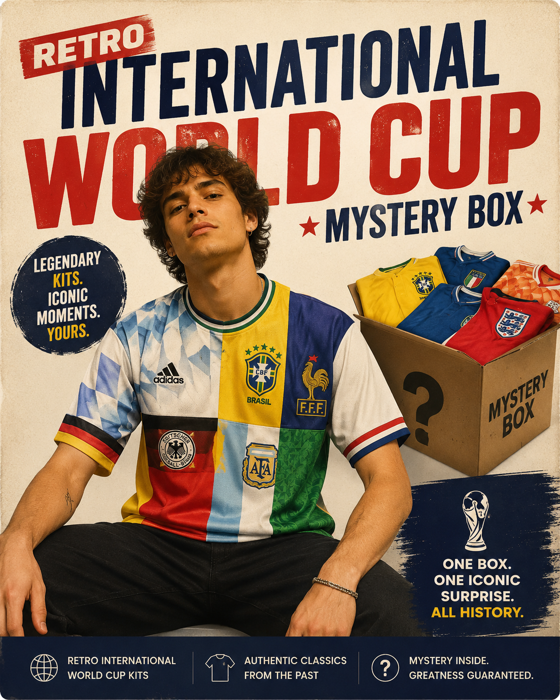 Retro International Mystery Box
