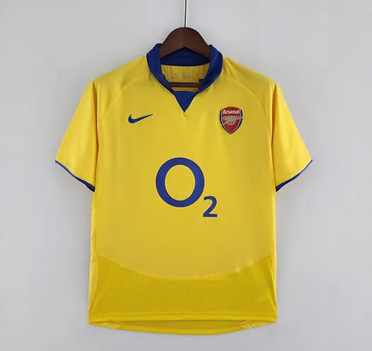 Arsenal 2003/04 Vintage Retro Away Jersey - Concept Kits