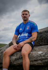 2024 Italy x Stussy Blue Concept Jersey - Concept Kits