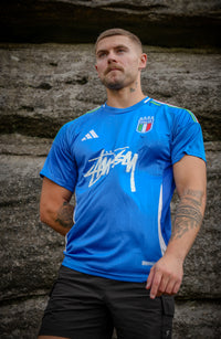 2024 Italy x Stussy Blue Concept Jersey - Concept Kits