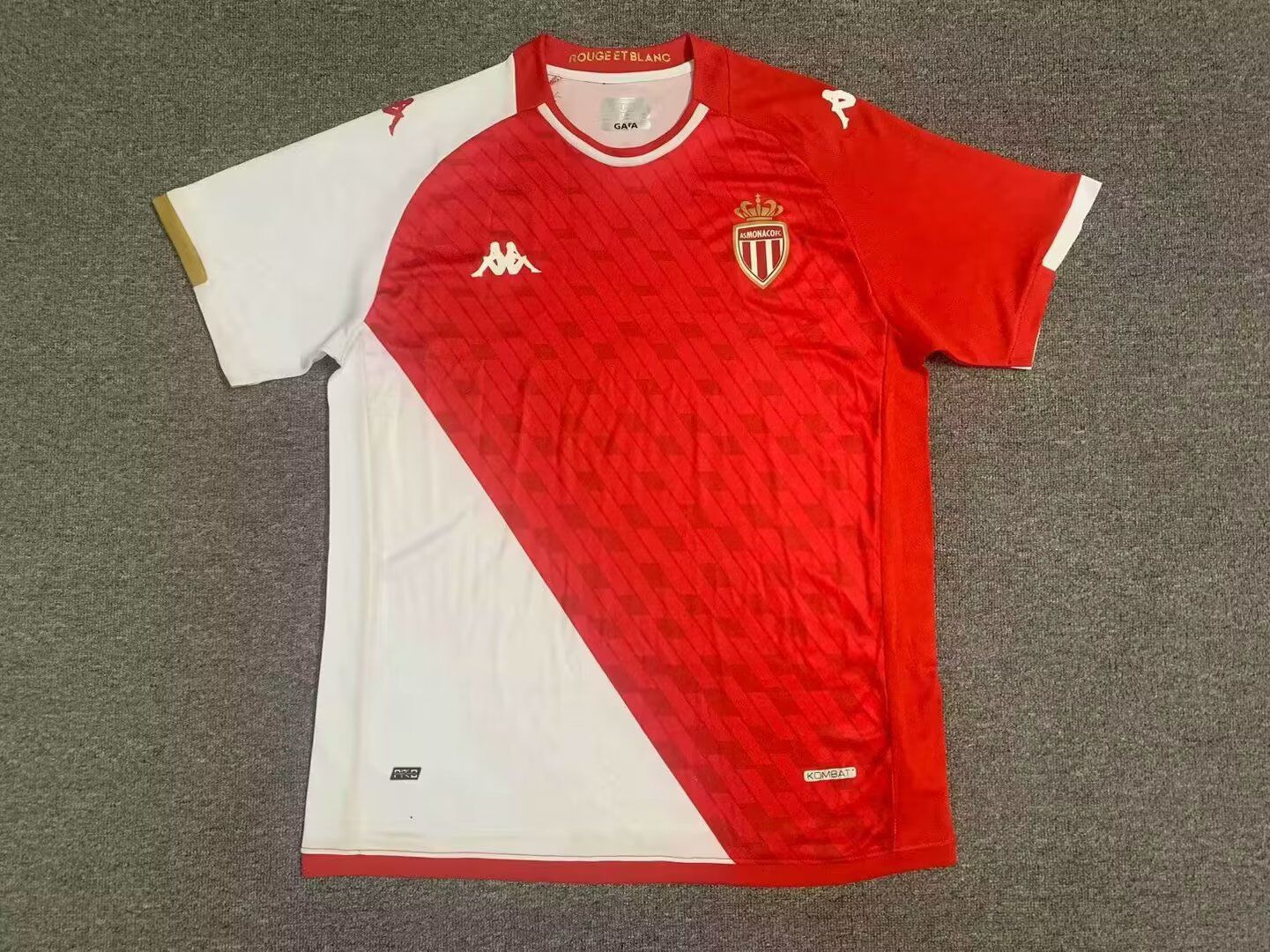 AS Monaco New Vintage Home Jersey