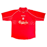 Liverpool 2000/01 Vintage Retro Home Jersey - Concept Kits