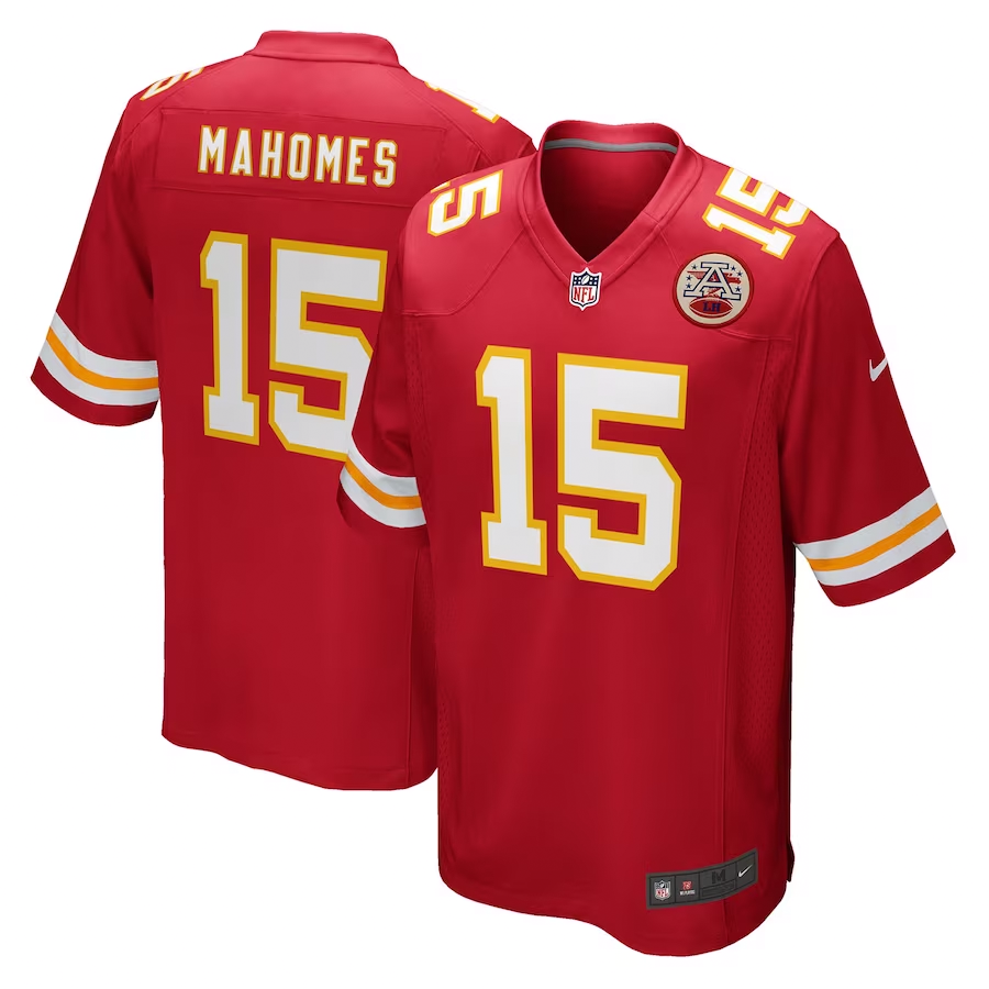 Kansas City Chiefs 2023 Mahomes #15 Red Jersey - Concept Kits