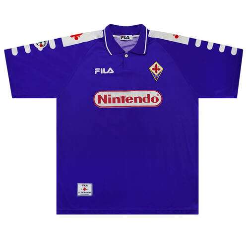 Fiorentina 1998/99 Vintage Retro Away Jersey