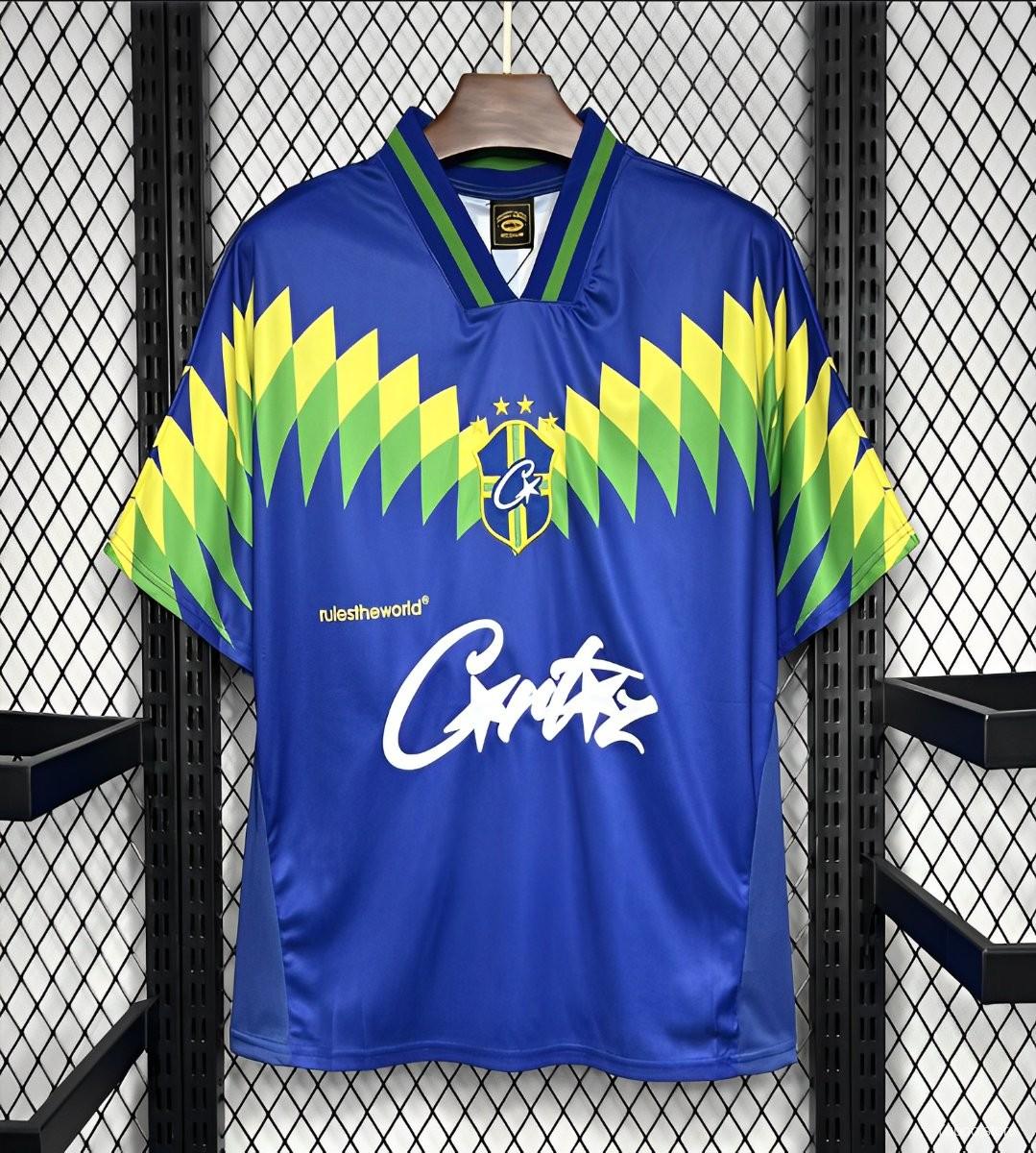 Retro 1995 Brazil Away Corteiz Jersey - Concept Kits