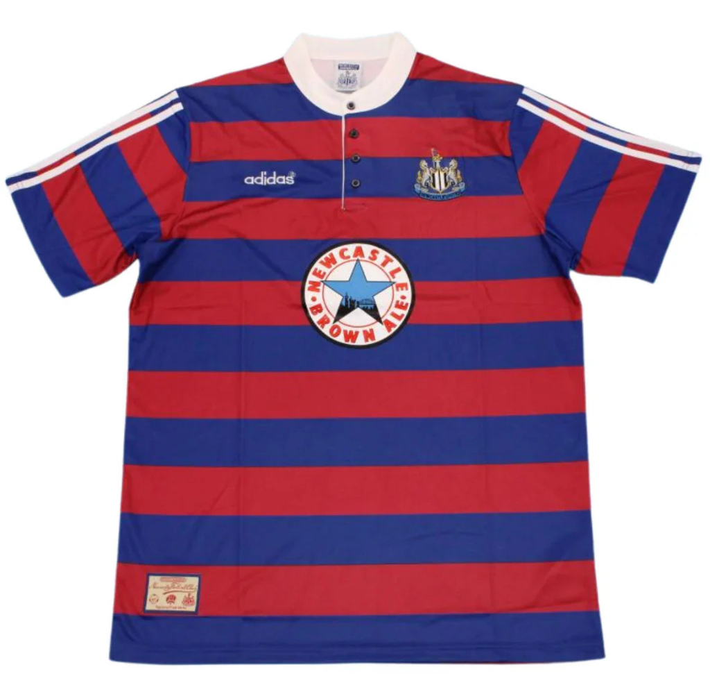 Newcastle 1995/97 Vintage Retro Away Jersey - Concept Kits