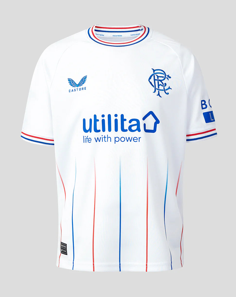 Nueva camiseta de visitante vintage del Glasgow Rangers