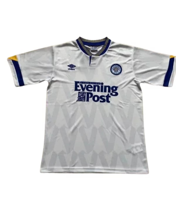 Leeds United 1991/92 Vintage Retro Home Jersey - Concept Kits