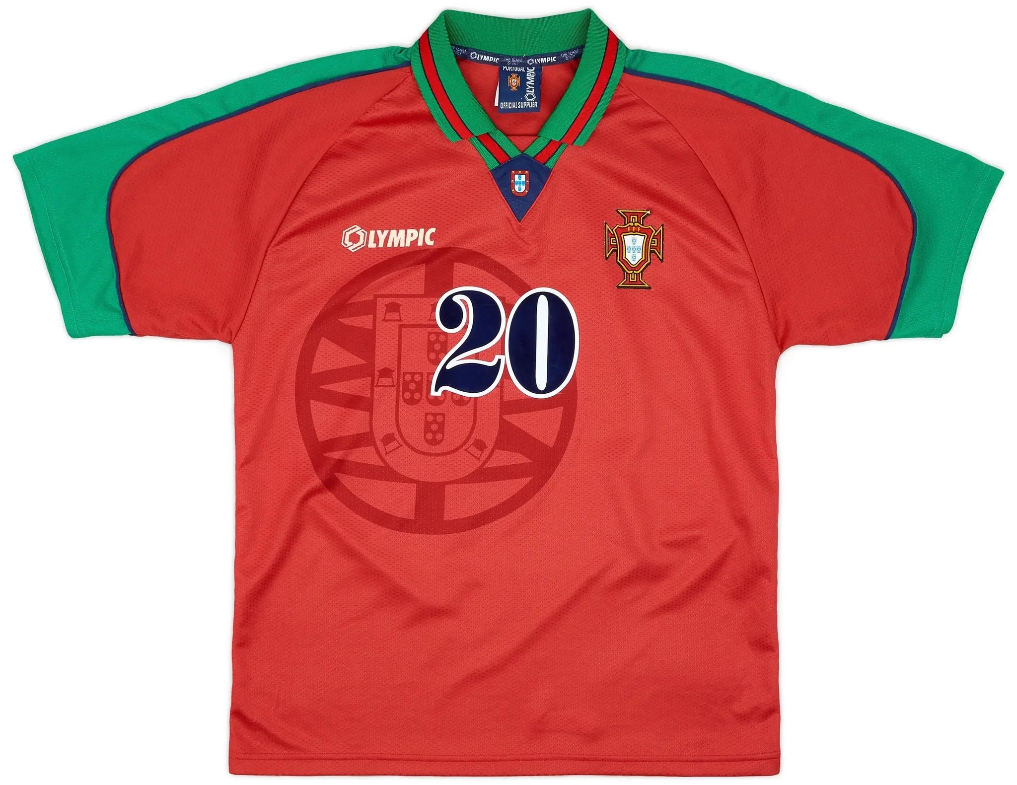 Portugal 1996 Retro Home Jersey - Concept Kits