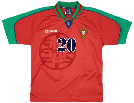 Portugal 1996 Retro Home Jersey