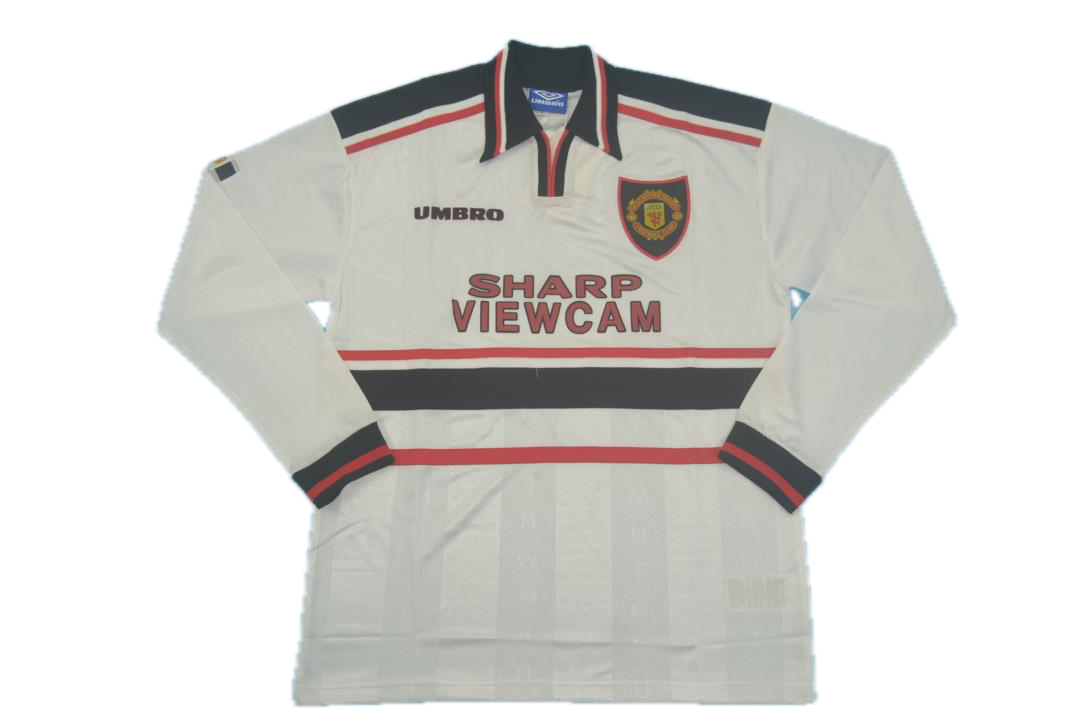 Manchester United Retro 1997/99 Vintage Away Jersey (Long Sleeve)