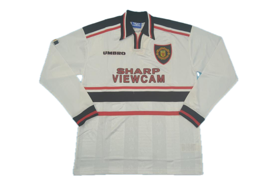 Manchester United 1997/99 Vintage Retro Away Long Sleeve Jersey - Concept Kits