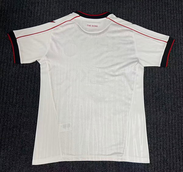 Aberdeen 26/27 White/Red/Black Trim Away Jersey