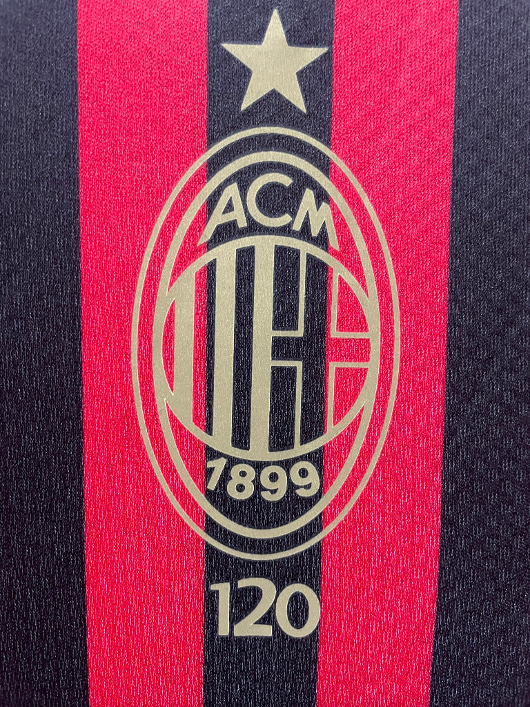 AC Milan 1899/2019 120th Anniversary Edition Home Jersey