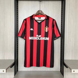 AC Milan 1988/89 Vintage Retro Red/Black Home Jersey