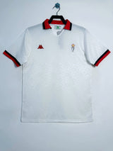 AC Milan 1989/90 Retro White/Red Away Jersey