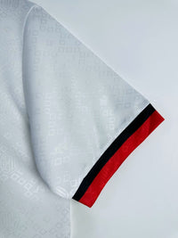 AC Milan 1989/90 Retro White/Red Away Jersey