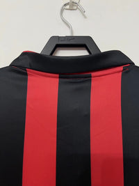AC Milan 1990/91 Retro Red/Black Home Jersey