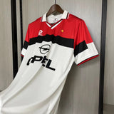 AC Milan 1994/95 Vintage Retro White/Red Away Jersey