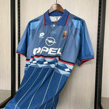 AC Milan 1995/96 Vintage Retro Blue Away Jersey