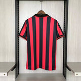 AC Milan 1995/96 Vintage Retro Red/Black Home Jersey