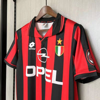 AC Milan 1996/97 Vintage Retro Home Jersey