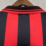 AC Milan 1996/97 Vintage Retro Home Jersey
