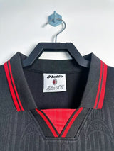 AC Milan 1997/98 Retro Black/Red Third Away Jersey