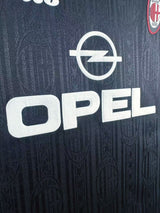 AC Milan 1997/98 Retro Black/Red Third Away Jersey