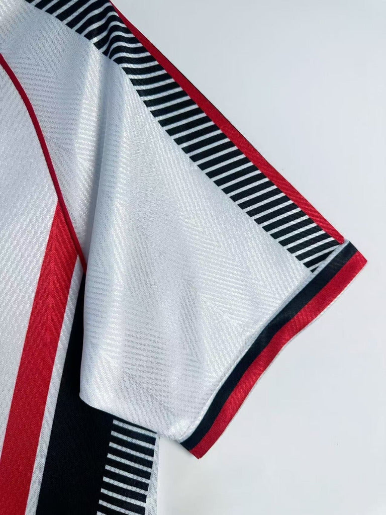 AC Milan 1997/98 Retro White/Red Away Jersey
