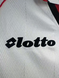 AC Milan 1997/98 Retro White/Red Away Jersey
