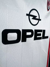 AC Milan 1997/98 Retro White/Red Away Jersey