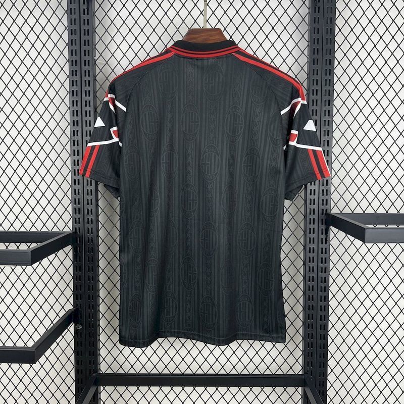 AC Milan 1997/98 Vintage Retro Black Special Edition Jersey