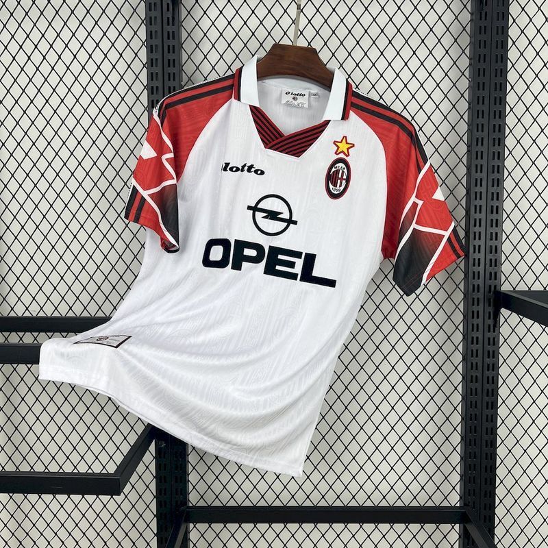 AC Milan 1997/98 Vintage Retro White Special Edition Jersey