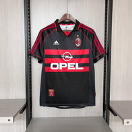 AC Milan 1998/99 Vintage Retro Black Third Away Jersey