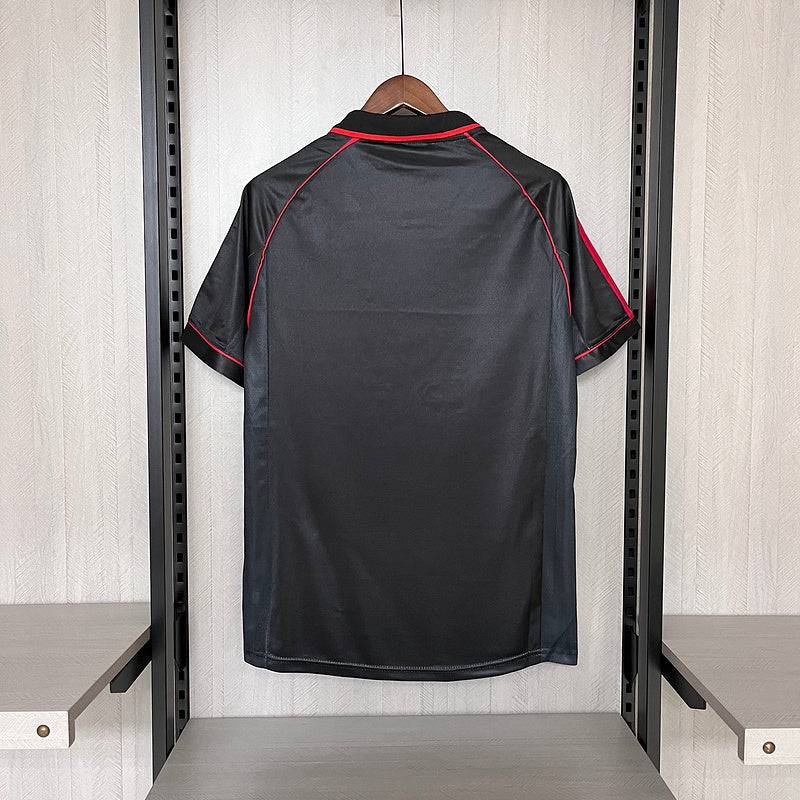 AC Milan 1998/99 Vintage Retro Black Third Away Jersey