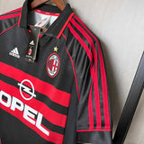 AC Milan 1998/99 Vintage Retro Black Third Away Jersey