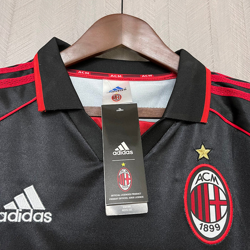 AC Milan 1998/99 Vintage Retro Black Third Away Jersey
