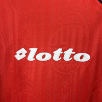 AC Milan 1998/99 Vintage Retro Red Away Jersey