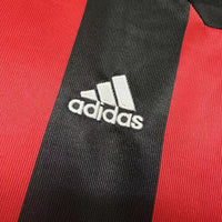 AC Milan 1998/99 Vintage Retro Red/Black Home Jersey