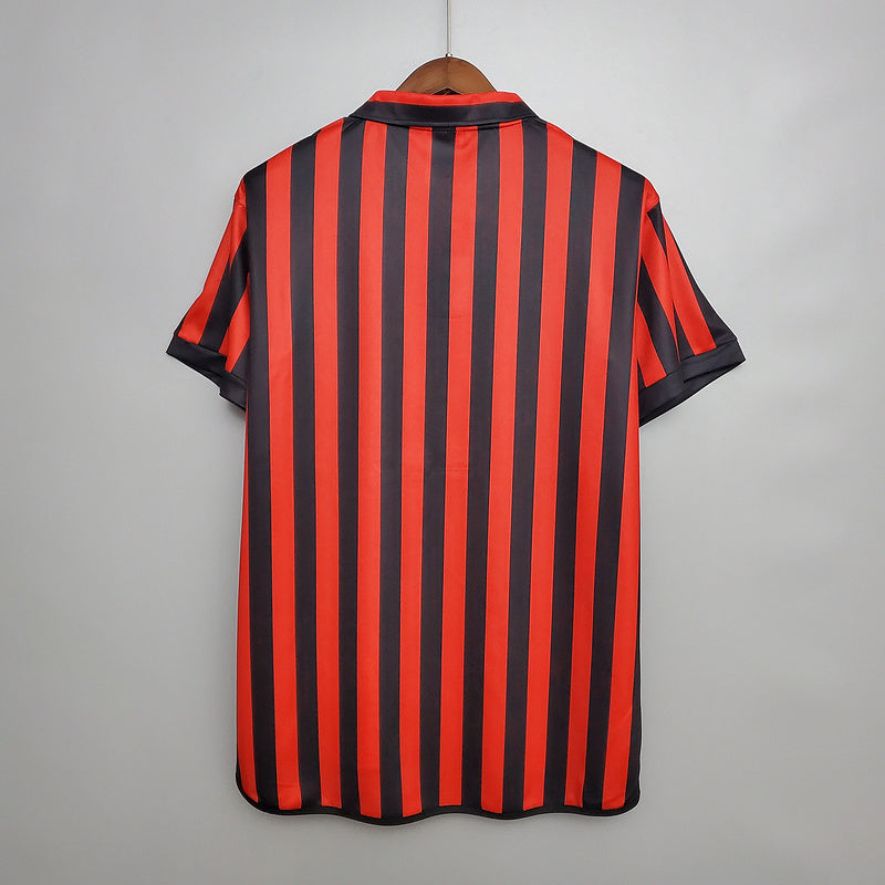 AC Milan 1999/00 Retro Red/Black Home Jersey