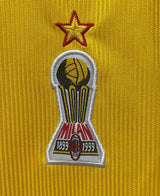 AC Milan 1999/00 Retro Yellow Away Jersey