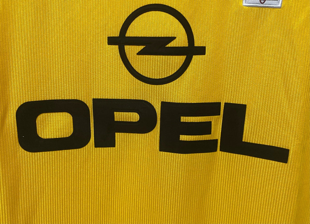 AC Milan 1999/00 Retro Yellow Away Jersey