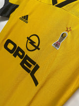 AC Milan 1999/00 Retro Yellow Away Jersey
