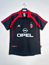 AC Milan 2000/01 Retro Black Away Jersey